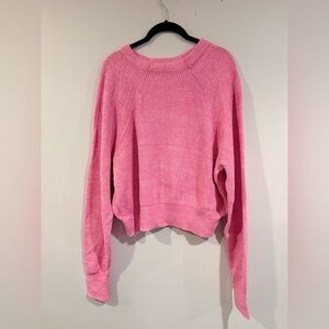Free people knit sweater size medium